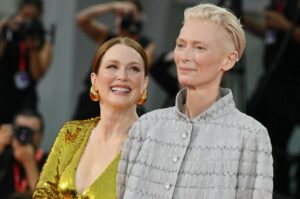 جوليان مور وتيلدا سوينتون - البندقية 81