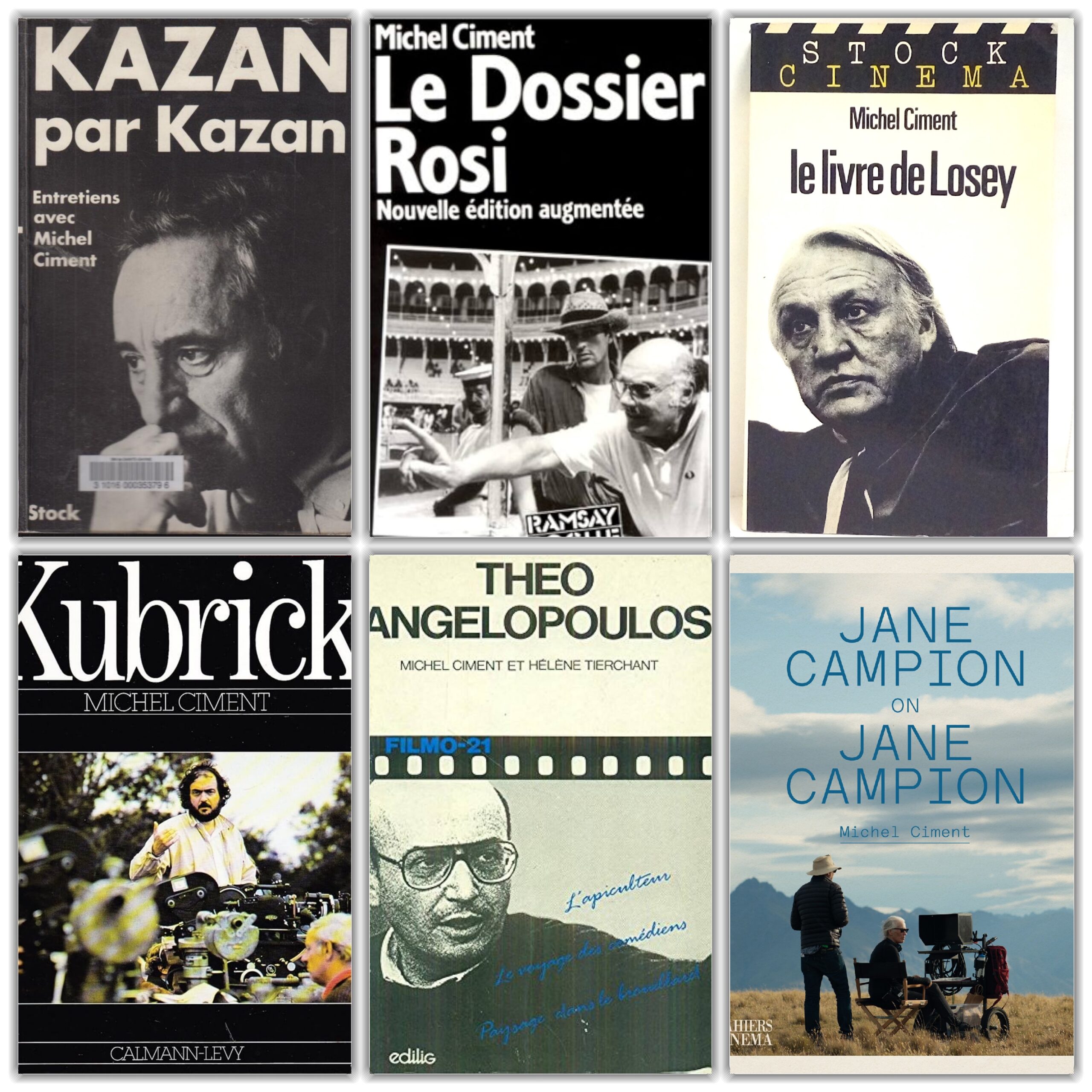 مجموعة من أهم مؤلفاته عن السينما.
