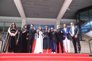 طاقم فيلم نورة في مهرجان كان السينمائي