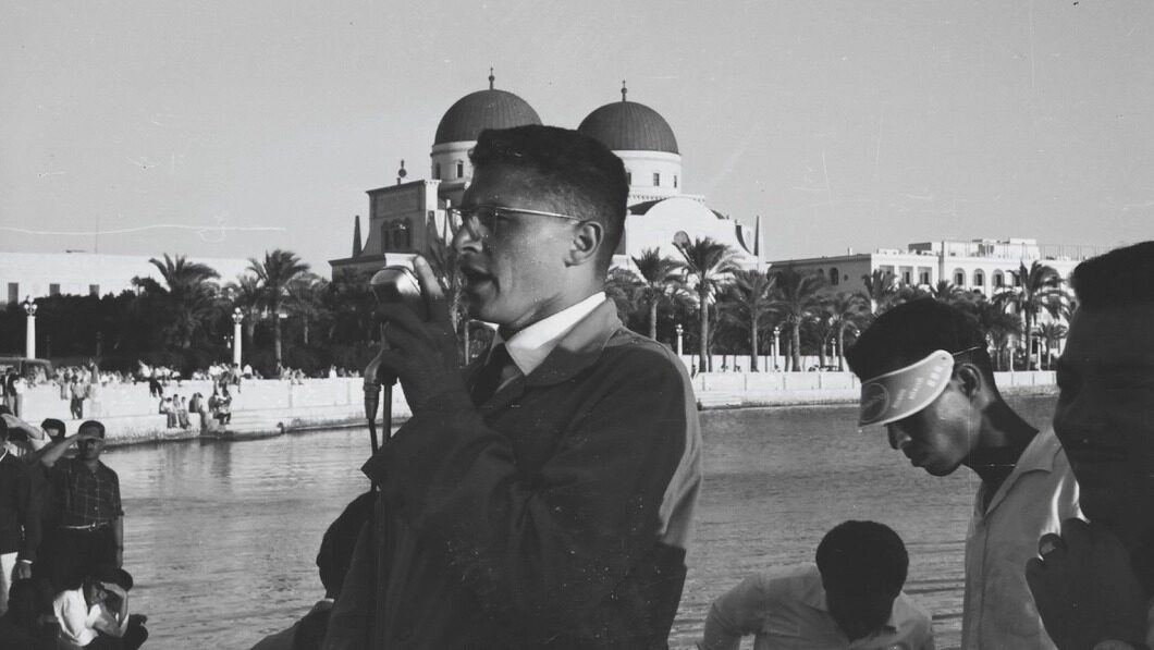 بابا والقذافي