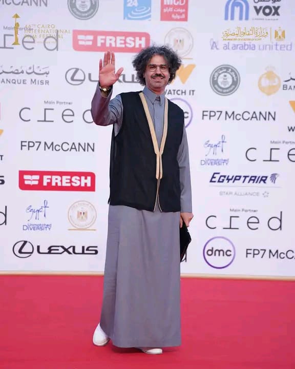 المخرج علي سعيد- مهرجان القاهرة السينمائي (2025)