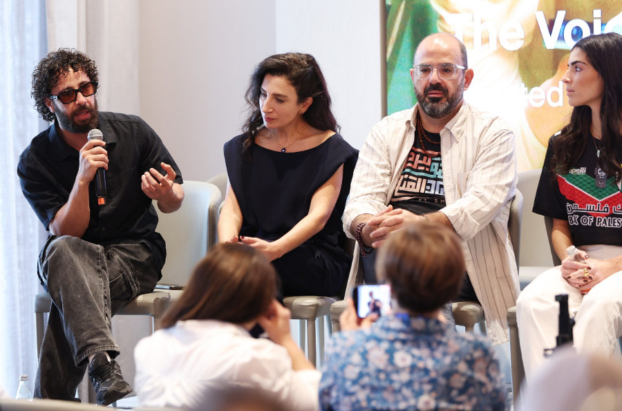 صناع فيلم «صوت هند رجب»