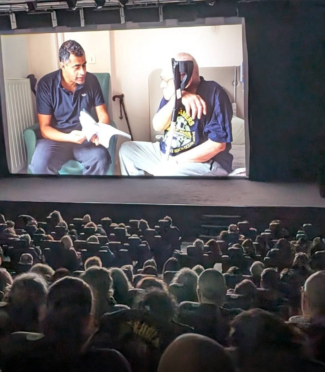 نمير عبد المسيج من احتفالية يوسف شاهين في باريس