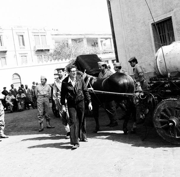 يوسف شاهين من كواليس تصوير الإسكندرية ليه