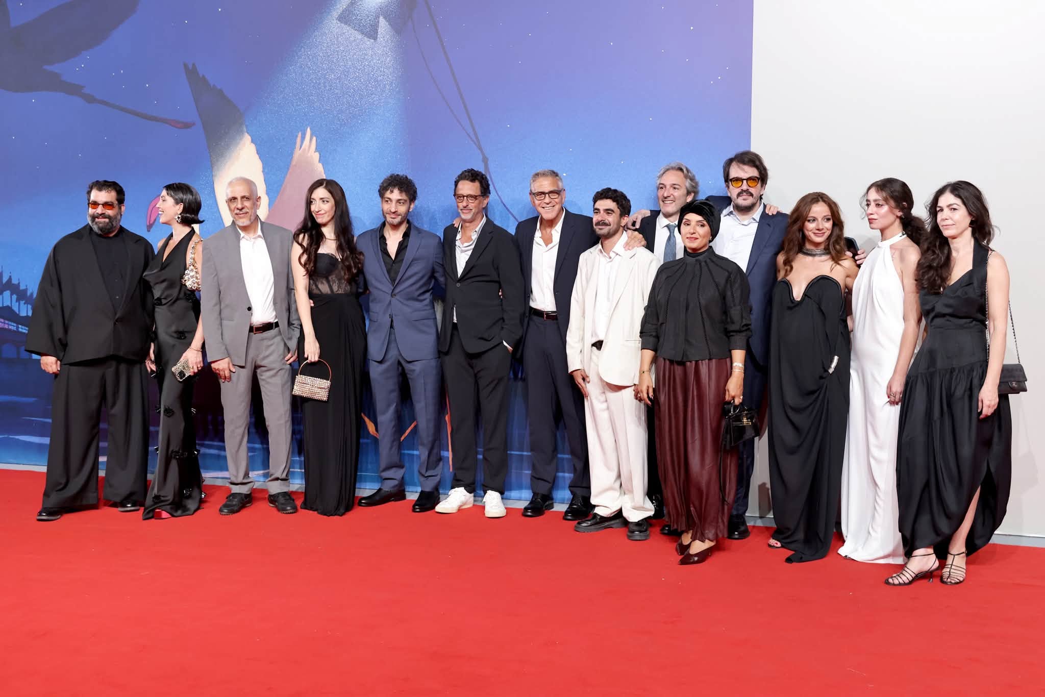جورج كلوني وصناع فيلم غضب- فينيسيا (2026)